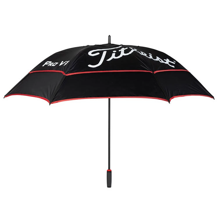 Titleist Jet Black Tour Double Canopy Golf Umbrella 1 Titleist Jet Black Tour Double Canopy Golf Umbrella