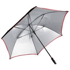 Titleist Jet Black Tour Double Canopy Golf Umbrella 5 Titleist Jet Black Tour Double Canopy Golf Umbrella -FootJoy || Callaway || Ping Sales 2020tourdoublecanopumbrellablackblackred3