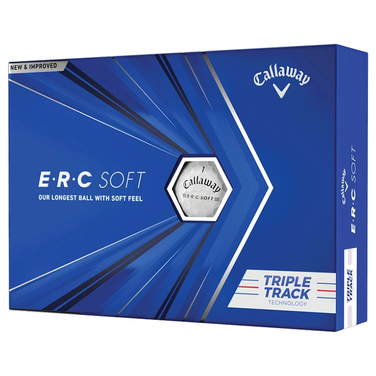 Callaway 2022 ERC Soft Triple Track Golf Balls 1 Callaway 2022 ERC Soft Triple Track Golf Balls