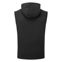 Adidas Statement Full Zip Hooded Golf Vest 8 Adidas Statement Full Zip Hooded Golf Vest -FootJoy || Callaway || Ping Sales Adidas AW22 Hoodie Vest HF6566 SWADI314 L Black Back