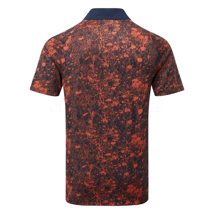 Adidas Mesh Print Golf Polo Shirt 3 Adidas Mesh Print Golf Polo Shirt - Image 3