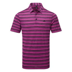 Adidas Two Colour Stripe Polo Shirt