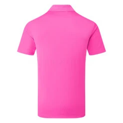 Adidas Performance Golf Polo Shirt 5 Adidas Performance Golf Polo Shirt -FootJoy || Callaway || Ping Sales Adidas Performance Golf Polo Shirt Lucid Fuchsia IB7490 back