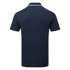 Adidas Go-To Pique Golf Polo Shirt -FootJoy || Callaway || Ping Sales Adidas SS23 Go To Pique Polo HR7975 SHADI710 Collegiate Navy Back