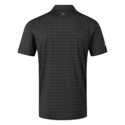 Oscar Jacobson Barton Golf Polo Shirt -FootJoy || Callaway || Ping Sales Barton Polo OJTS0027 Code SHOSC179 Black Back