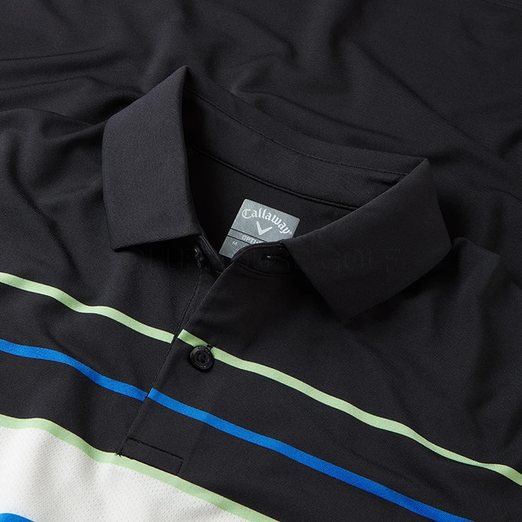 Callaway Resort Ventilated Shoulder Block Print Golf Polo Shirt 2 Callaway Resort Ventilated Shoulder Block Print Golf Polo Shirt - Image 2