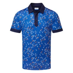 Callaway X-Series All Over Chev Print Golf Polo Shirt