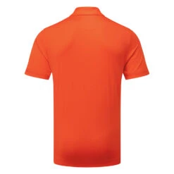 Callaway X-Series Street Mural Print Golf Polo Shirt -FootJoy || Callaway || Ping Sales Callaway AW22 X Series Street Mural Print Polo Shirt CGKSC024 825 SHCAL253 S Tangerine Tango Back