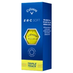 Callaway ERC Soft Triple Track Golf Balls -FootJoy || Callaway || Ping Sales Callaway ERC Soft Triple Track Golf Balls Yellow 4