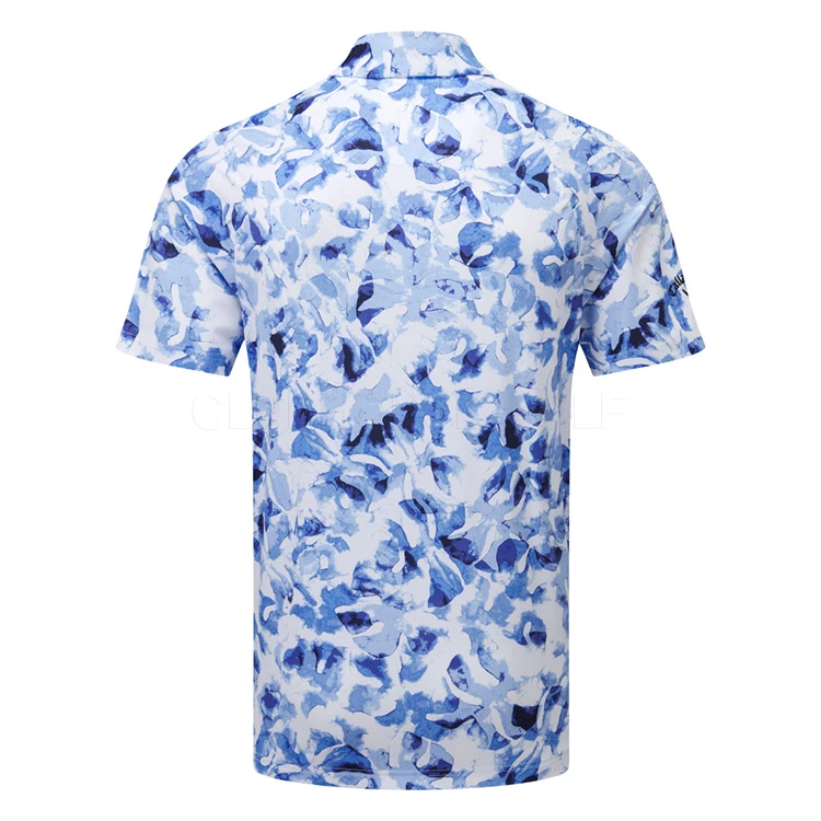 Callaway Tye Dye Leaf Golf Polo Shirt 3 Callaway Tye Dye Leaf Golf Polo Shirt - Image 3