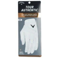 Callaway Tour Authentic Golf Glove -FootJoy || Callaway || Ping Sales Callaway Tour Authentic Golf Gloves White 3
