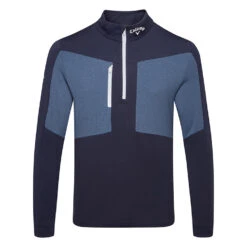Callaway Aquapel Mixed Media 1/2 Zip Golf Sweater