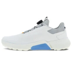 Ecco Biom H4 BOA Gore-Tex Golf Shoes -FootJoy || Callaway || Ping Sales Ecco Biom H 4 BOA Gore Tex Golf Shoes White Retro Blue 3