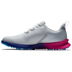 FootJoy Fuel Sport 55455 Golf Shoes -FootJoy || Callaway || Ping Sales FootJoy FJ Fuel Sport Shoes White Pink Blue 4