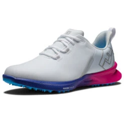 FootJoy Fuel Sport 55455 Golf Shoes -FootJoy || Callaway || Ping Sales FootJoy FJ Fuel Sport Shoes White Pink Blue 5