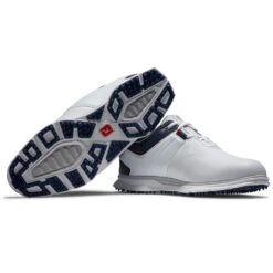 FootJoy Pro SL 53074 Golf Shoes -FootJoy || Callaway || Ping Sales FootJoy Pro SL Golf Shoes White Navy 6