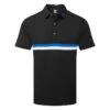 FootJoy Double Chest Band Pique Golf Polo Shirt