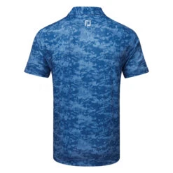 FootJoy Cloud Camo Lisle Golf Polo Shirt 5 FootJoy Cloud Camo Lisle Golf Polo Shirt -FootJoy || Callaway || Ping Sales FootJoy SS23 Cloud Camo Lisle Polo Shirt 80005 SHFOO239 S Twilight Back