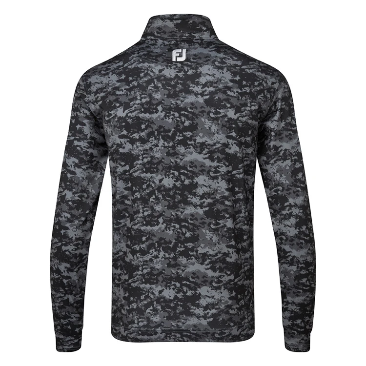 FootJoy Cloud Camo 1/2 Zip Golf Pullover 3 FootJoy Cloud Camo 1/2 Zip Golf Pullover - Image 3