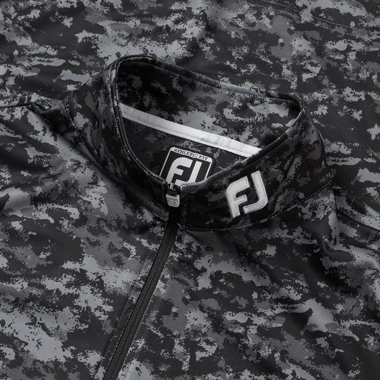 FootJoy Cloud Camo 1/2 Zip Golf Pullover 2 FootJoy Cloud Camo 1/2 Zip Golf Pullover - Image 2