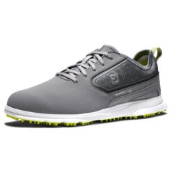 FootJoy SuperLites XP 58086 Golf Shoes -FootJoy || Callaway || Ping Sales FootJoy Superlites XP Shoes Grey White Lime 5