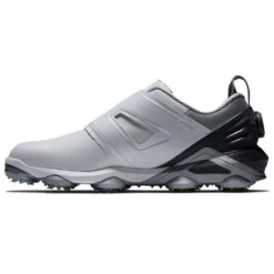 FootJoy Tour Alpha BOA 55509 Golf Shoes -FootJoy || Callaway || Ping Sales FootJoy Tour Alpha BOA Golf Shoes White Grey Charcoal 3