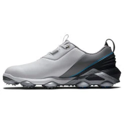 FootJoy Tour Alpha 55507 Golf Shoes 8 FootJoy Tour Alpha 55507 Golf Shoes -FootJoy || Callaway || Ping Sales FootJoy Tour Alpha Golf Shoes White Grey Blue 3