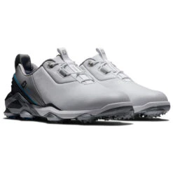 FootJoy Tour Alpha 55507 Golf Shoes 10 FootJoy Tour Alpha 55507 Golf Shoes -FootJoy || Callaway || Ping Sales FootJoy Tour Alpha Golf Shoes White Grey Blue 5