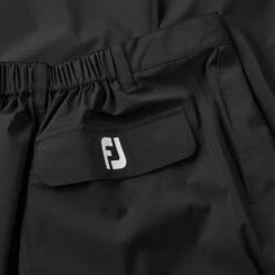 FootJoy HydroLite Waterproof Golf Pants -FootJoy || Callaway || Ping Sales FootJoy AW19 HLV2 Rain Trousers 95057 WPFOO008 Black Detail