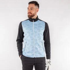 Galvin Green Dason Insula Golf Jacket -FootJoy || Callaway || Ping Sales Galvin Green AW22 DASON G134067 BLUE BELL BLACK Model 1