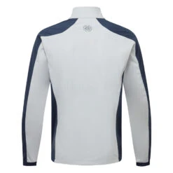 Galvin Green Lawrence Interface-1 Golf Wind Jacket -FootJoy || Callaway || Ping Sales Galvin Green AW22 Lawrence 1 4 Zip Windproof Jacket G132373 WTGAL196 Cool Grey Navy Back