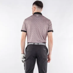 Galvin Green Marlow Golf Polo Shirt -FootJoy || Callaway || Ping Sales Galvin Green AW22 Marlow Polo Shirt G136177 SHGAL569 L Sharkskin Black Model 3