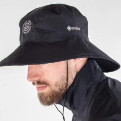 Galvin Green Art Waterproof Golf Hat -FootJoy || Callaway || Ping Sales Galvin Green Art GORE TEX Hat Black 4