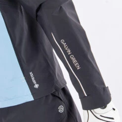 Galvin Green Albert Waterproof Golf Jacket -FootJoy || Callaway || Ping Sales Galvin Green SS22 Albert Waterproof Jacket G130067 WJGAL430 Blue bell Black White Model 5