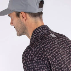 Galvin Green Mack Golf Polo Shirt -FootJoy || Callaway || Ping Sales Galvin Green SS22 Mack Polo Shirt G126977 Code SHGAL545 M Black Sharkskin Model 2