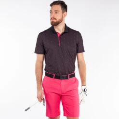 Galvin Green Mayson Golf Polo Shirt -FootJoy || Callaway || Ping Sales Galvin Green SS22 Mayson Polo Shirt G126797 Code SHGAL538 M Black Pink model 1