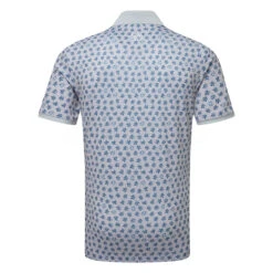 Galvin Green Murphy Golf Polo Shirt 5 Galvin Green Murphy Golf Polo Shirt -FootJoy || Callaway || Ping Sales Galvin Green SS23 Murphy Polo Shirt G137173 SHGAL611 S Cool Grey Navy Back