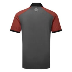Galvin Green Mateus Golf Polo Shirt 5 Galvin Green Mateus Golf Polo Shirt -FootJoy || Callaway || Ping Sales Galvin Green SS23 Mateus Polo Shirt G136627 SHGAL593 S Red Forged Iron White Back