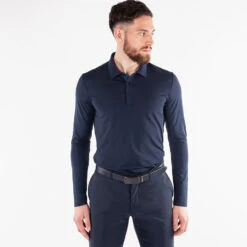 Galvin Green Marwin Golf Polo Shirt -FootJoy || Callaway || Ping Sales Galvin Green AW21 Marwin LS Shirt G118133 Code SHGAL508 M Navy Model 1