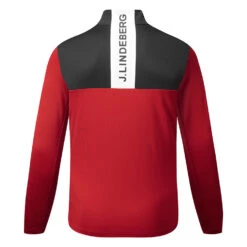 J.Lindeberg Banks Golf Wind Jacket 5 J.Lindeberg Banks Golf Wind Jacket -FootJoy || Callaway || Ping Sales J.Lindeberg Banks Golf Wind Jacket JL20NavyBarbados CherryWhite WTLIN035 Back