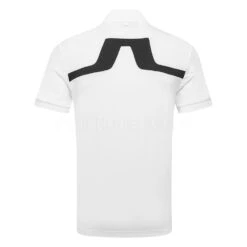 J.Lindeberg KV Golf Polo Shirt -FootJoy || Callaway || Ping Sales J.Lindeberg KV Regular Fit Polo GMJT06620 0000 SHLIN130 White Black Back