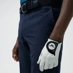 J.Lindeberg Active Argyle Golf Shorts -FootJoy || Callaway || Ping Sales J.Lindeberg SS22 Active Argyl Golf Short P1345071 Navy Model 3