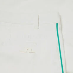 J.Lindeberg Rick Cuff Jogger Golf Trouser -FootJoy || Callaway || Ping Sales J.Lindeberg SS22 Rick Golf Trouser White GMPA06302 0000 Code TRLIN026 34 W 32 Leg Detail