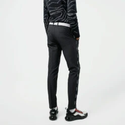 J.Lindeberg Stuart Stripe Golf Trouser 10 J.Lindeberg Stuart Stripe Golf Trouser -FootJoy || Callaway || Ping Sales J.Lindeberg SS22 Stuart Stripe Golf Trouser Black GMPA05716 9999 Code TRLIN022 34 W 32 Leg Model 2