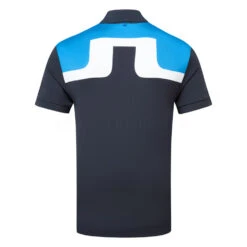 J.Lindeberg Jeff Golf Polo Shirt -FootJoy || Callaway || Ping Sales J.Lindeberg SS23 Jeff Regular Fit Polo GMJT07620 6855 SHLIN180 JL Navy Back