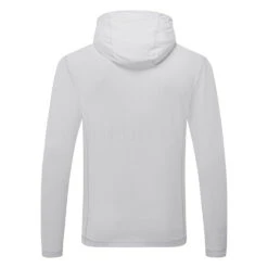 J.Lindeberg Stefan Golf Hoodie -FootJoy || Callaway || Ping Sales J.Lindeberg SS23 Stefan Hoody AMJS08429 U199 SWLIN104 Light Grey Melange Back