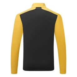 J.Lindeberg Terry 1/4 Zip Golf Sweater 5 J.Lindeberg Terry 1/4 Zip Golf Sweater -FootJoy || Callaway || Ping Sales J.Lindeberg SS23 Terry Mid Layer AMJS07868 I040 SWLIN108 CitrusJL NavyWhite Back