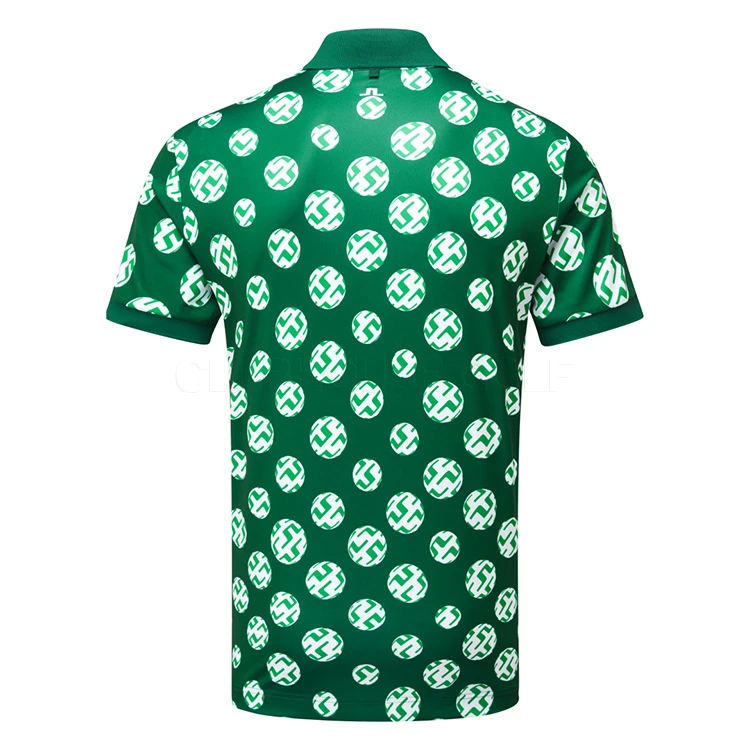 J.Lindeberg Tour Tech Print Golf Polo Shirt 3 J.Lindeberg Tour Tech Print Golf Polo Shirt - Image 3