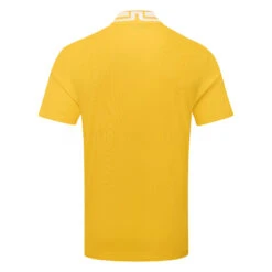 J.Lindeberg Tyson Golf Polo Shirt 5 J.Lindeberg Tyson Golf Polo Shirt -FootJoy || Callaway || Ping Sales J.Lindeberg SS23 Tyson Regular Fit Polo GMJT07647 I040 SHLIN187 CitrusWhite Back