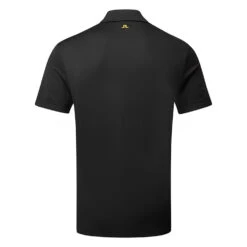 J.Lindeberg Diamond Golf Polo Shirt 5 J.Lindeberg Diamond Golf Polo Shirt -FootJoy || Callaway || Ping Sales J.Lindeberg GMJT06475 9999 M Diamond Regular Fit Polo Black Back